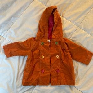 Orange Gymboree baby jacket